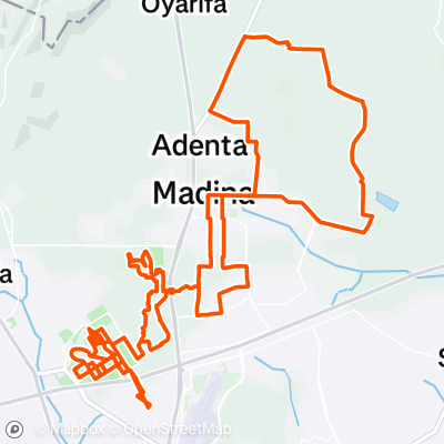 Achimota and extra 95km | 95.1 km Cycling Route on Strava