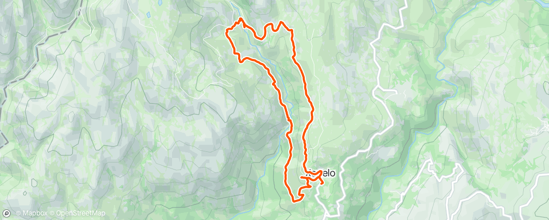 Карта физической активности (7 Lagoas hike with Sarah and Monty)