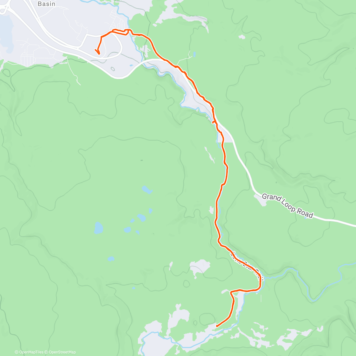 Карта физической активности (Lone Star)