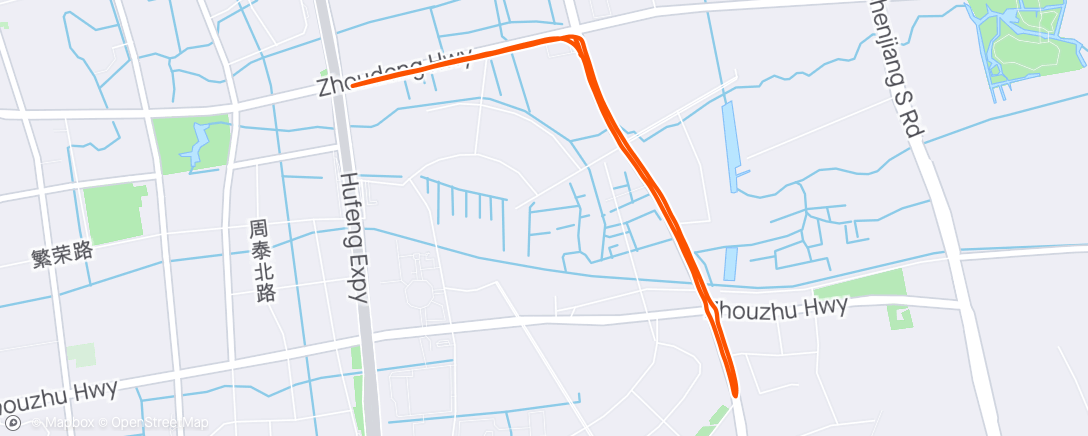Map of the activity, Fourth and last stop… Shanghai