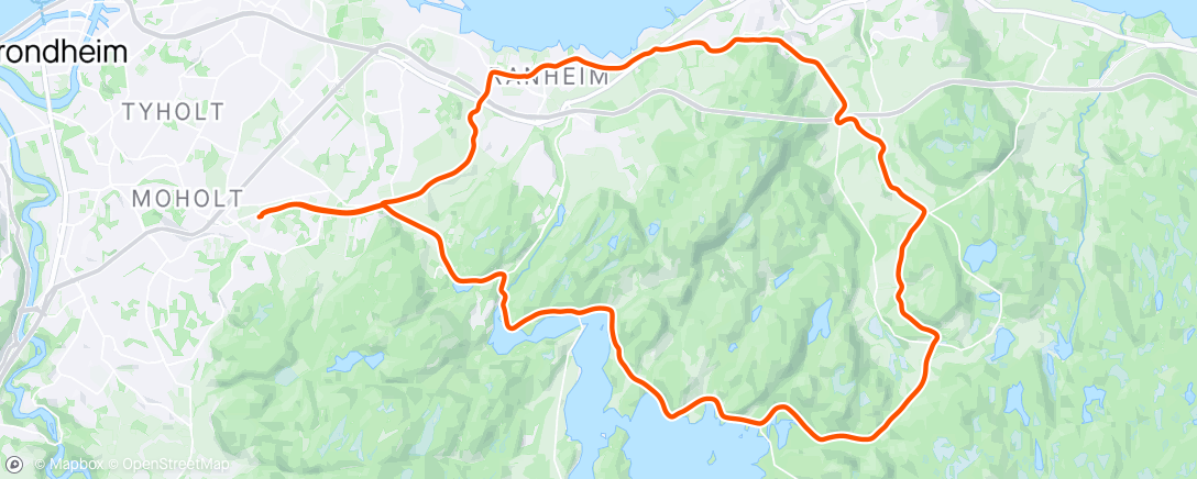 Mappa dell'attività Exploring Bromsetåsen