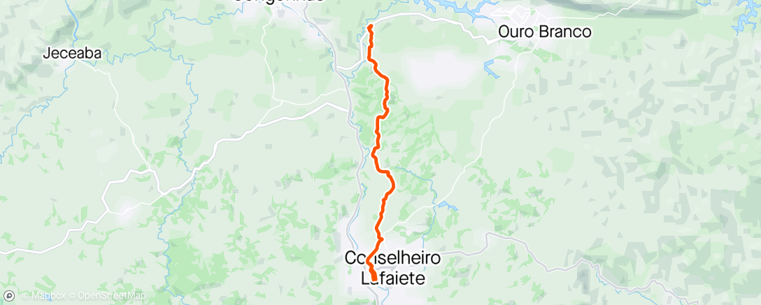Map of the activity, Lobo Leite
