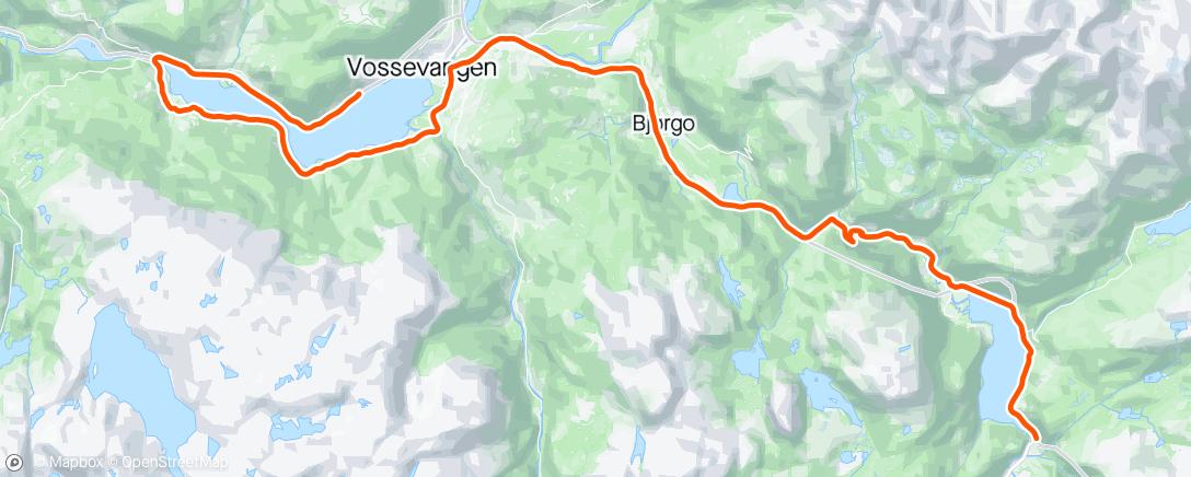 Map of the activity, Tour of Norway stage 1.1