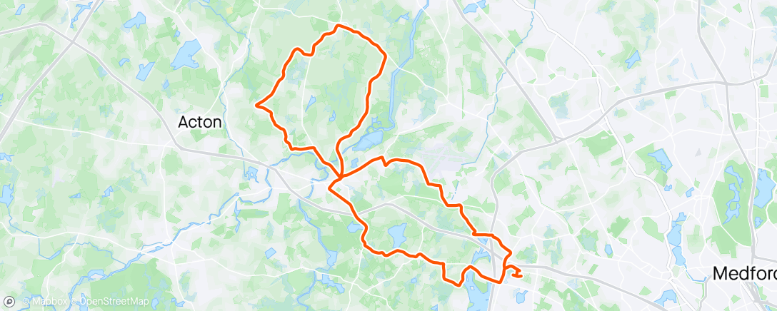 アクティビティ「Carlisle by way of Strawberry Hill」の地図