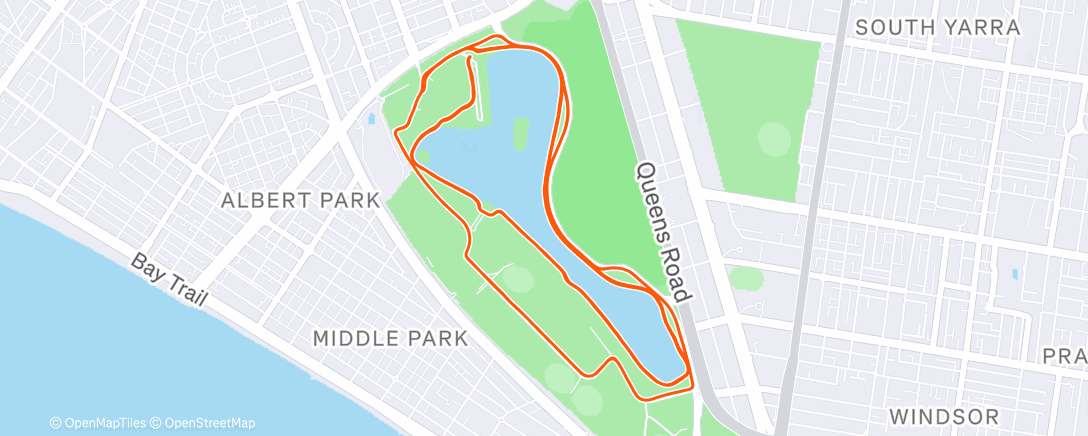 Map of the activity, AP