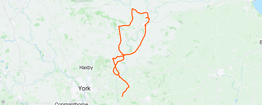 Map of the activity, Summer steed, got drenched by passing van 🤪