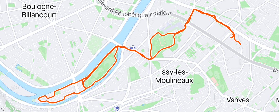 Map of the activity, Sortie du Midi - "Garder le Cap"