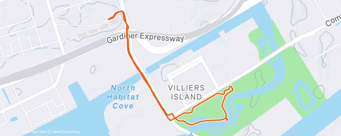 Карта физической активности (Morning Walk)