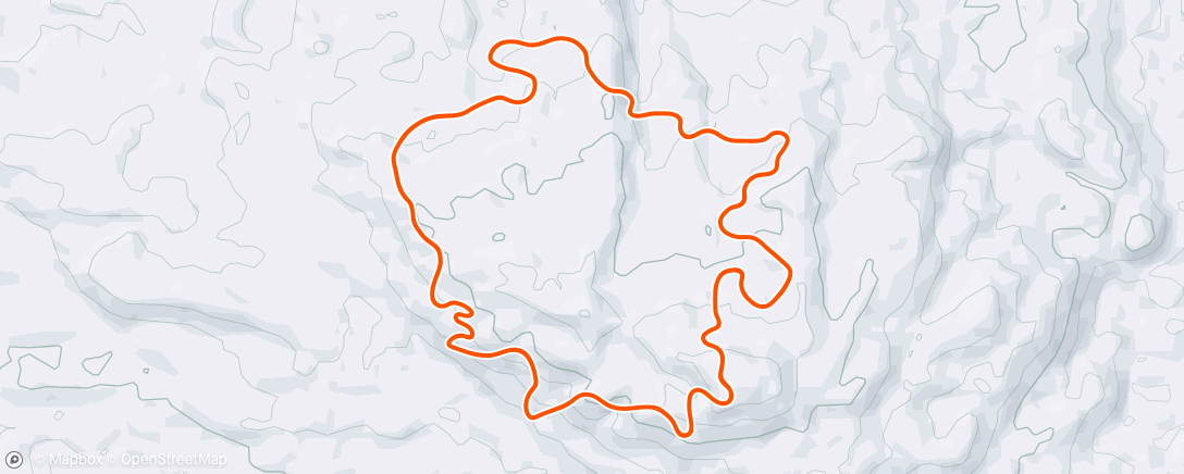 Map of the activity, TrainingPeaks Virtual - Pacing with Aaron Amethyst