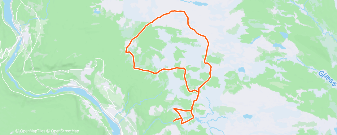Map of the activity, LK klassisk