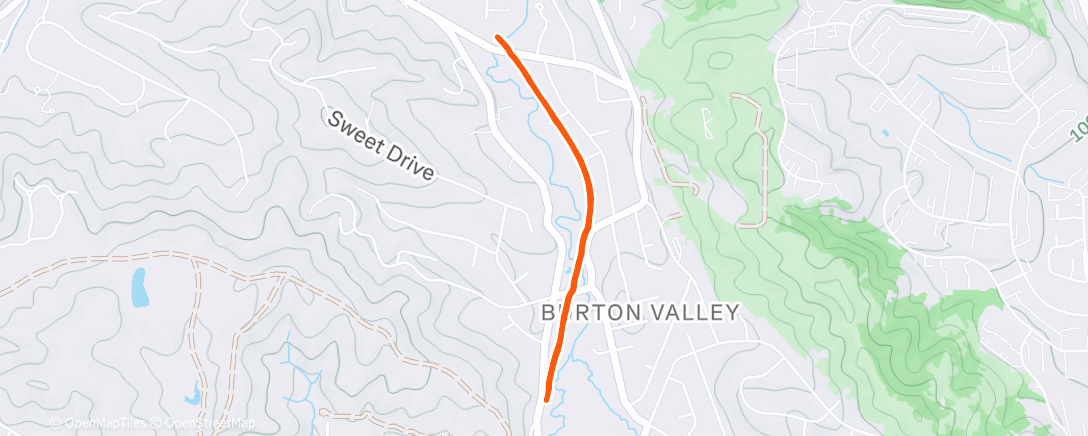 Map of the activity, Pickleball warm up