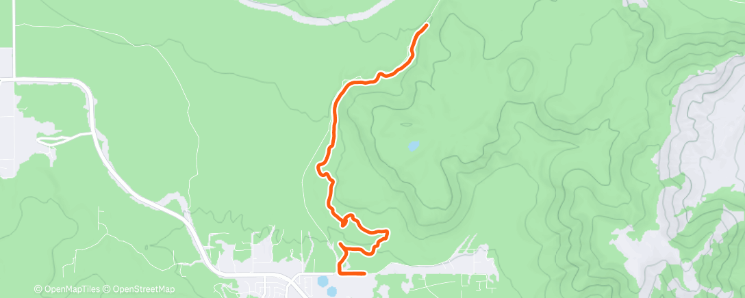 Map of the activity, Long cooldown