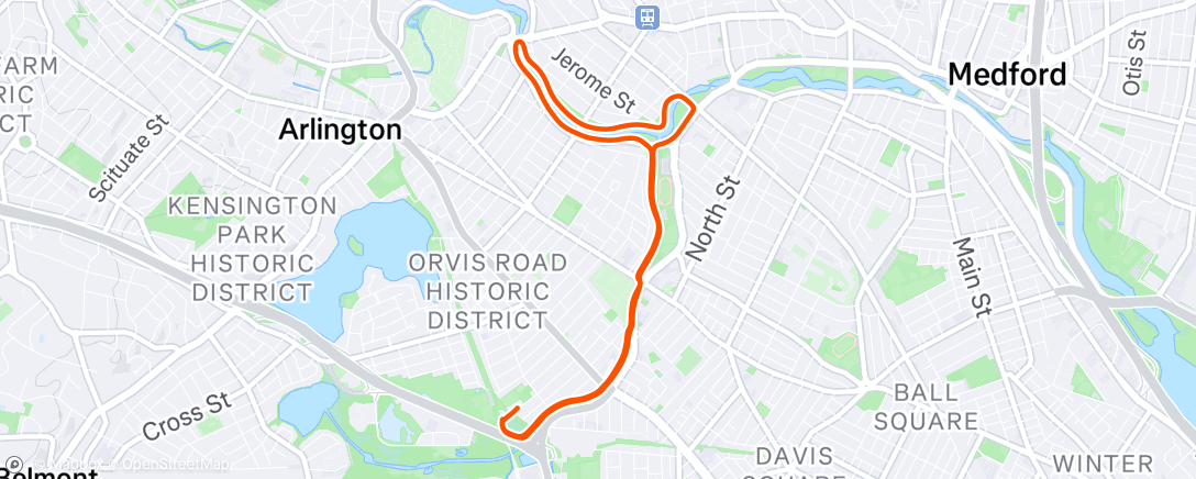 Map of the activity, Another pre-8pm bedtime 😍