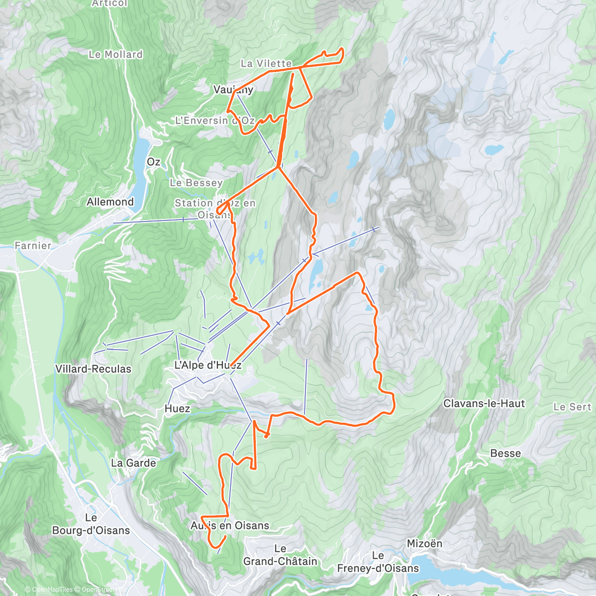 Карта физической активности (Activité matinale)