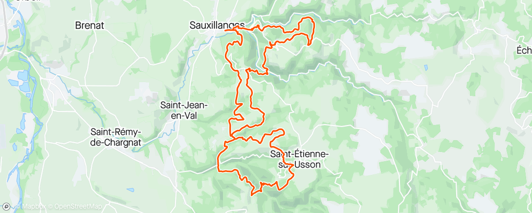 Karte der Aktivität „Trail de l’améthyste”