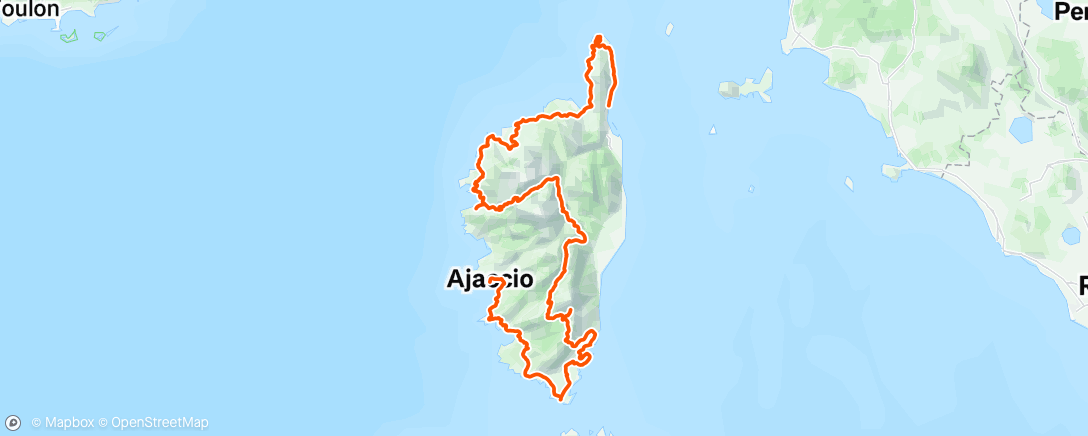 Carte de l'activité