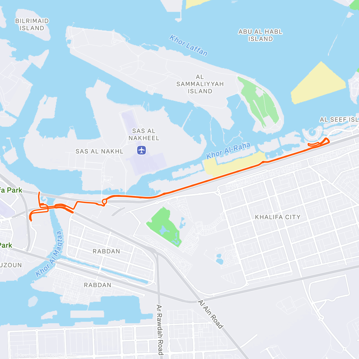 Map of the activity, Morning Ride ☕️