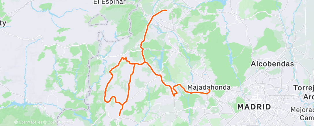 Map of the activity, Despidiendo el año con la familia