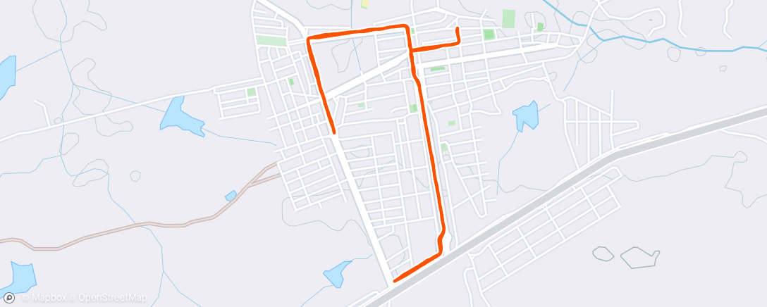 Map of the activity, Caminhada 🚶‍♂️
