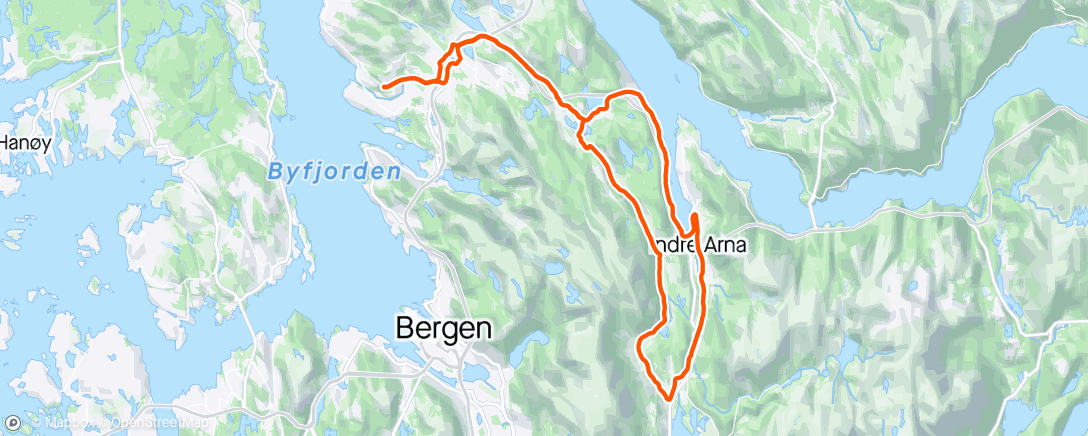 Mapa de la actividad, Std Colarunde med Mælandini