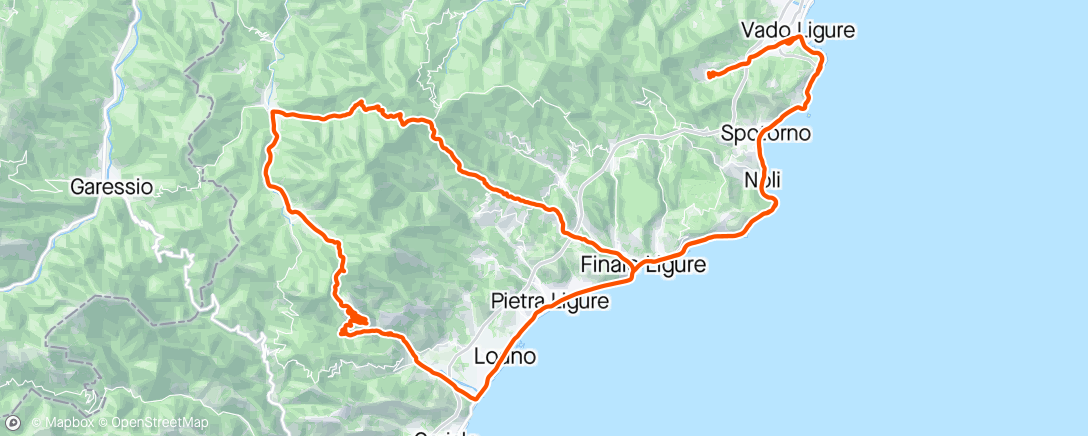 Map of the activity, Carpe & Melogno