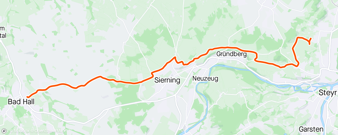 Map of the activity, Schnell zum Mittagessen 🐟