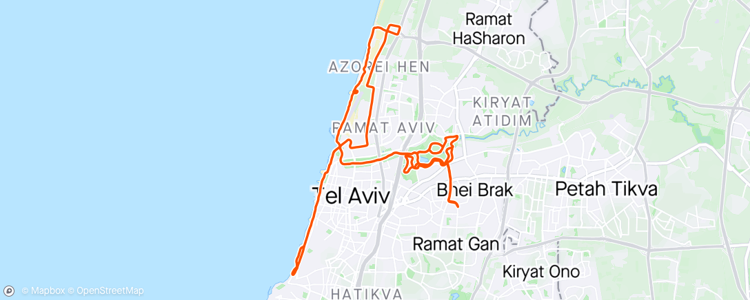 Map of the activity, Easy ☀️