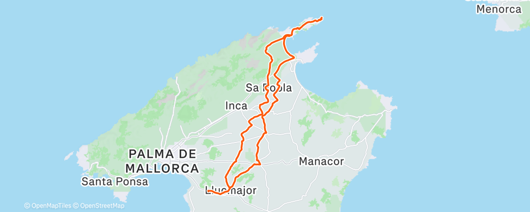 Mappa dell'attività Rennradfahren