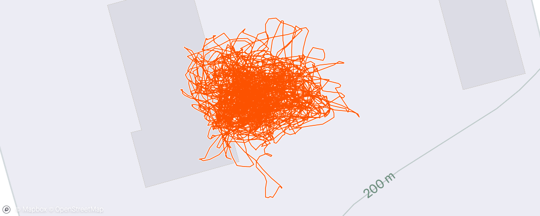 Map of the activity, Night Football (Soccer)