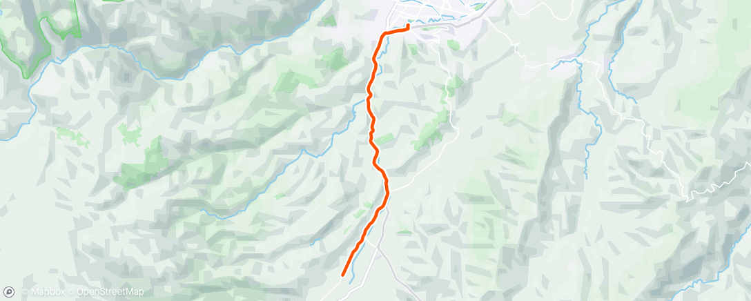 Map of the activity, Утренний велозаезд