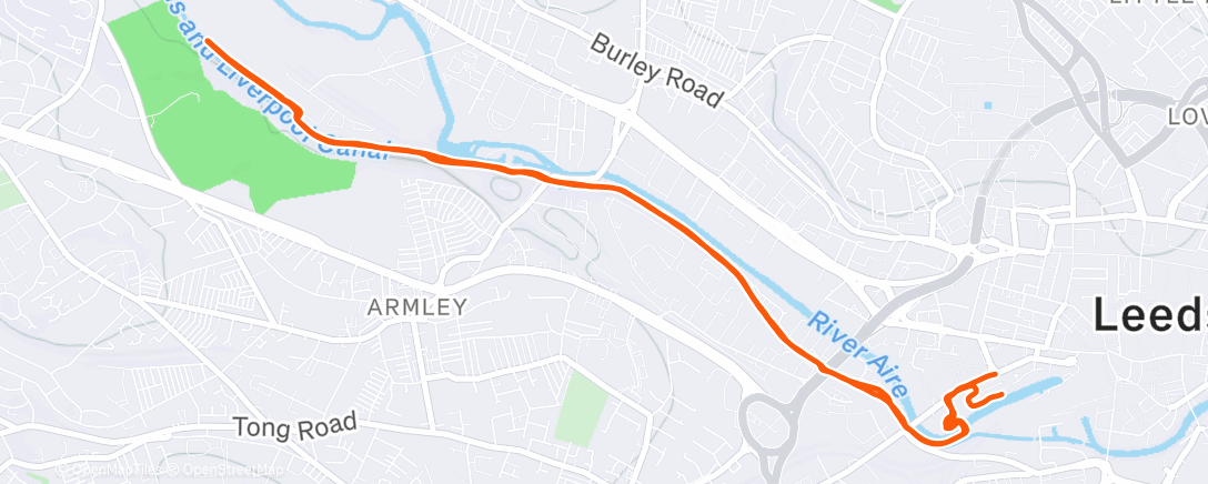 Map of the activity, The canal and the head torch are back