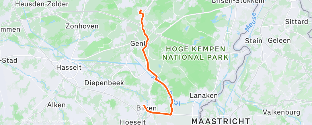 Map of the activity, Namiddagrit