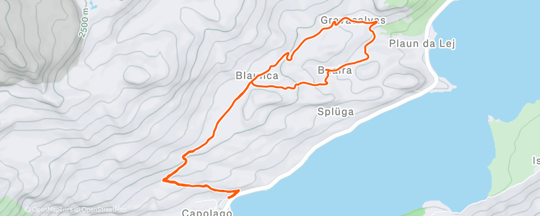 Карта физической активности (Escursione dell'ora di pranzo)