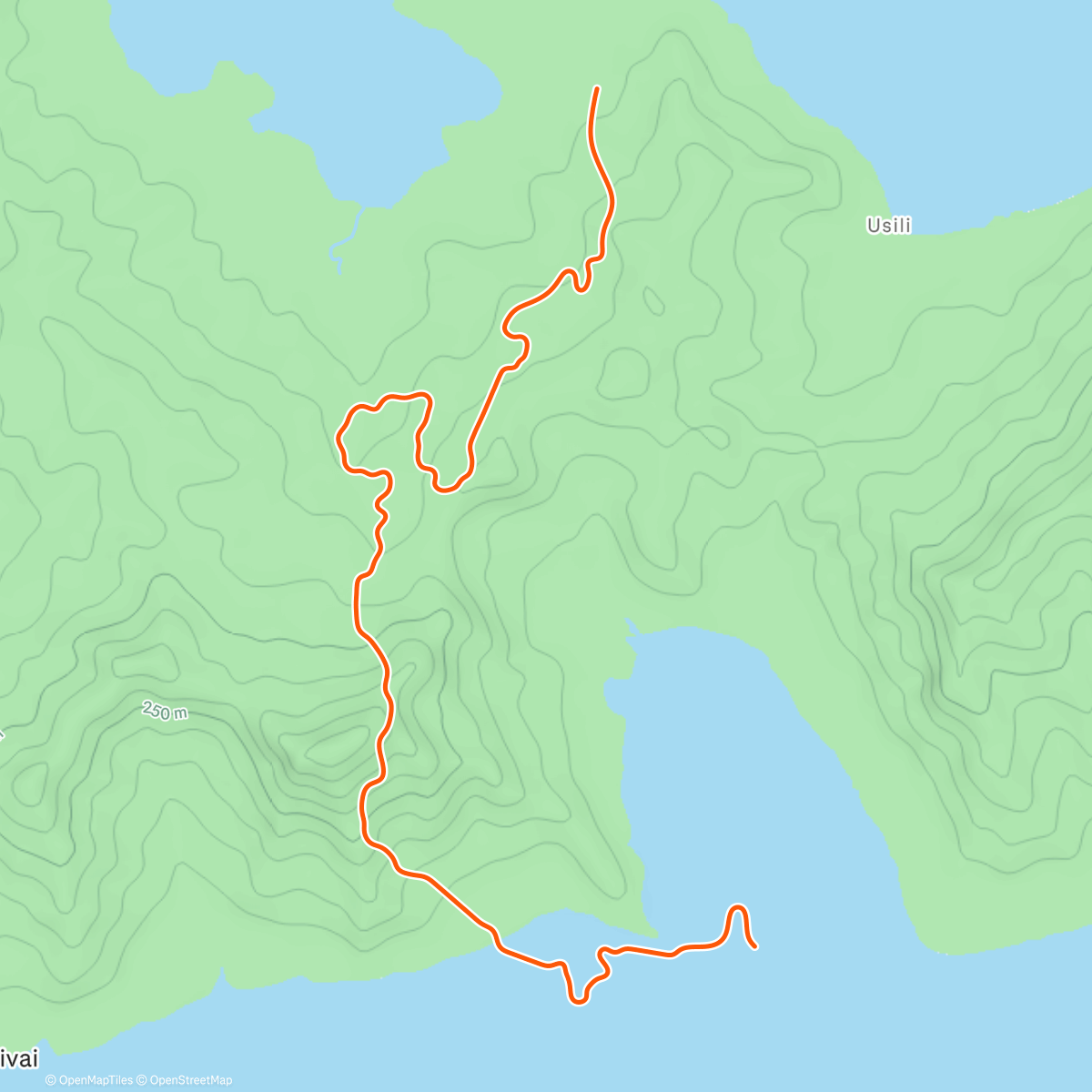 Map of the activity, Zwift - Temple Trek in Watopia
