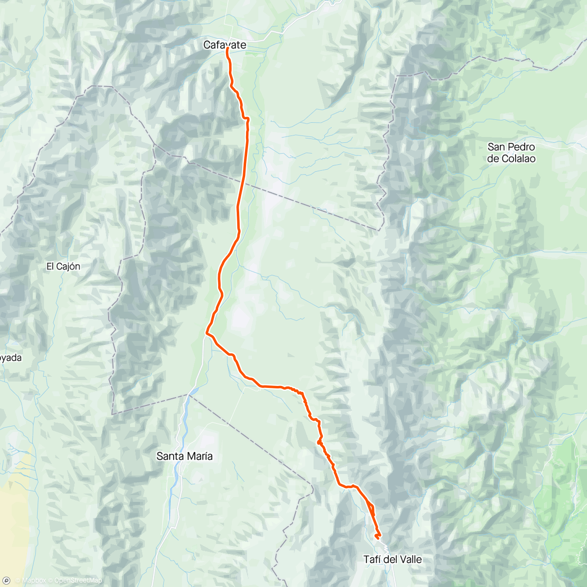 Map of the activity, Pedalada em mountain bike elétrica matinal
