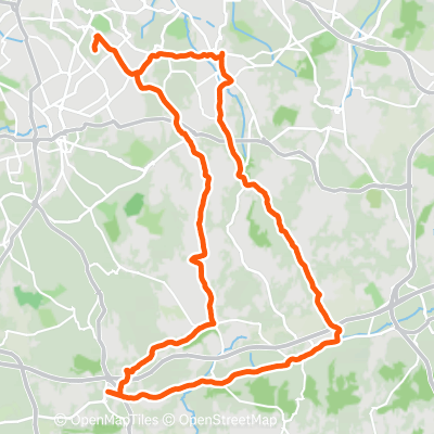 Crystal Palace - Westerham Loop | 67.1 km Cycling Route on Strava