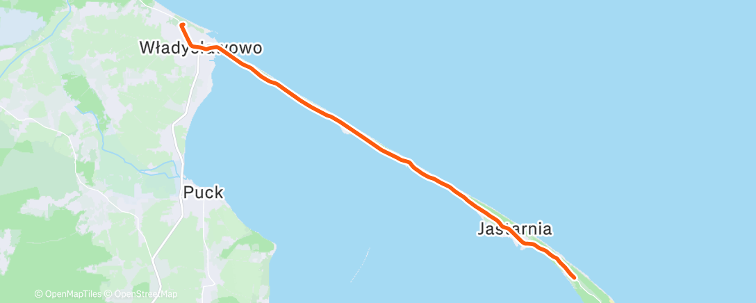 Map of the activity, Morning Ride