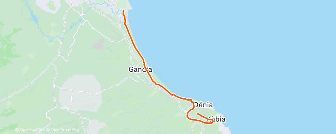 Map of the activity, Namiddagrit