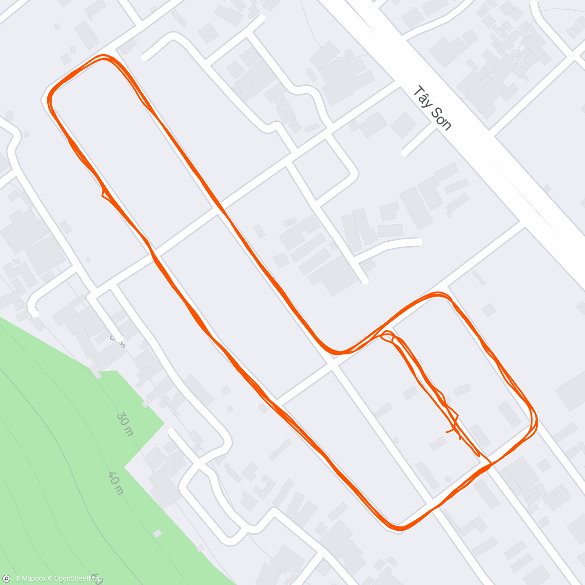 Map of the activity, Mưa mùa hè