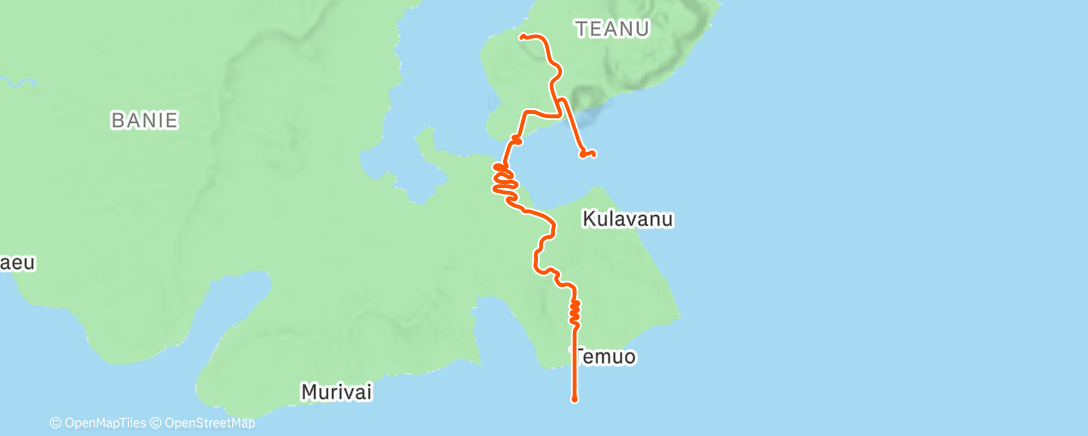 Map of the activity, Zwift - Aerobic Builds on Power to the Tower in Watopia