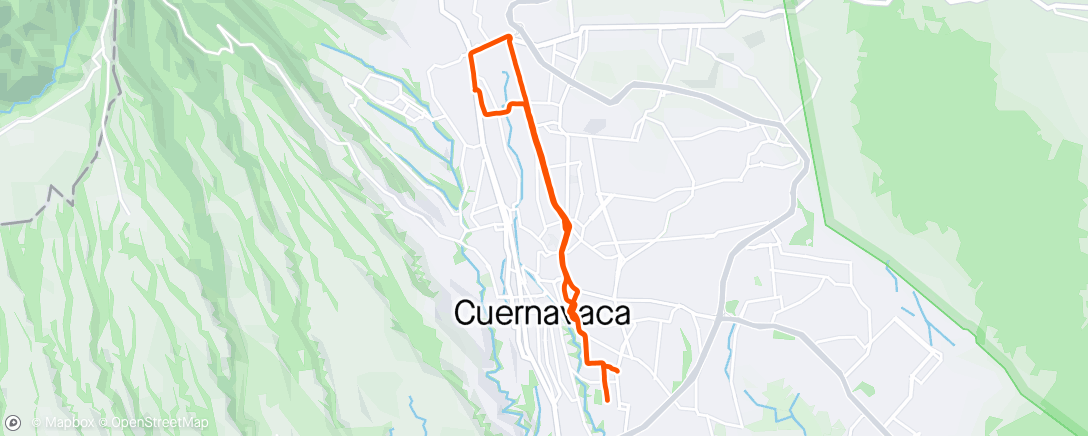 Map of the activity, Vuelta desayunadora  🥣