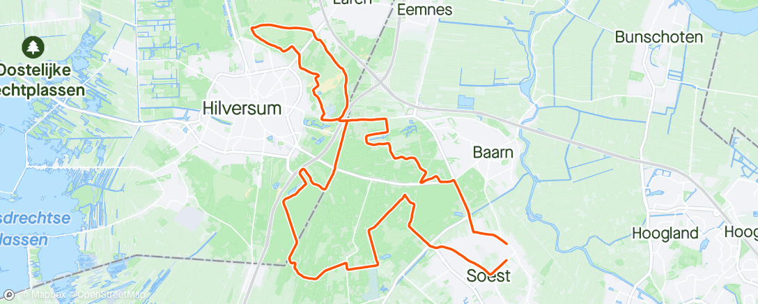 Mapa de la actividad (De rest van de dag ken nie meer stuk!)