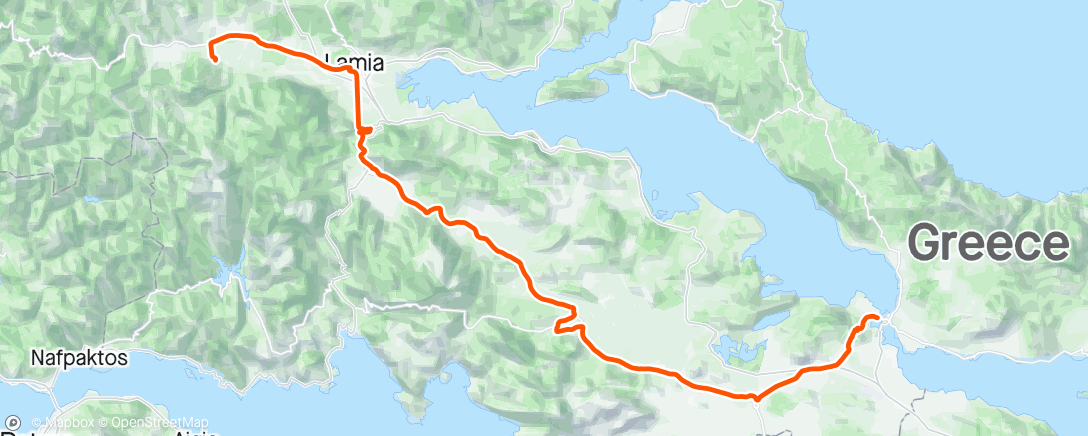 Map of the activity, Hellas stage 4