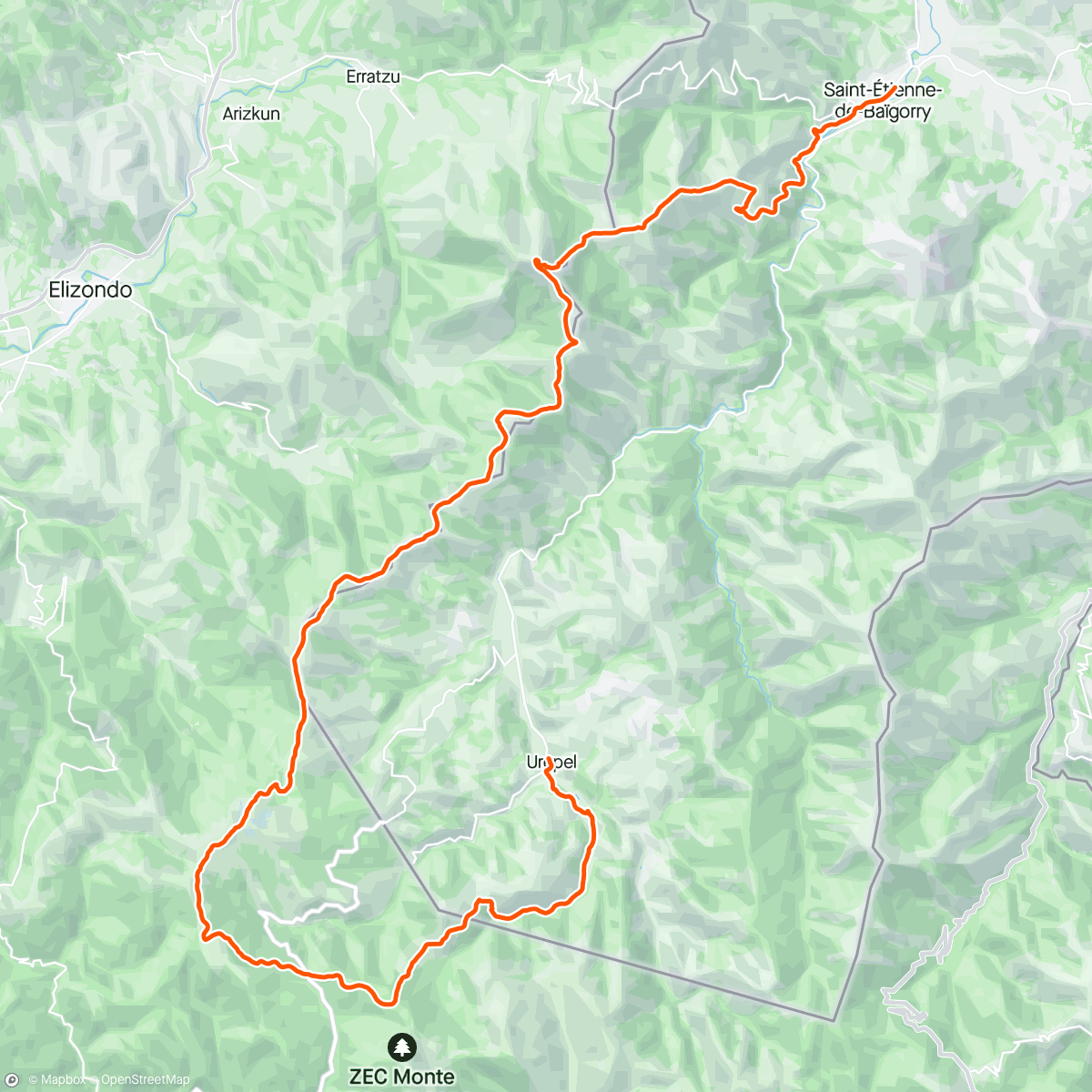Map of the activity, Étape 1