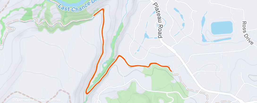 Map of the activity, Walk with the Deej….