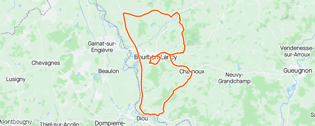 Map of the activity, Tour de la ComCom - Etape 3