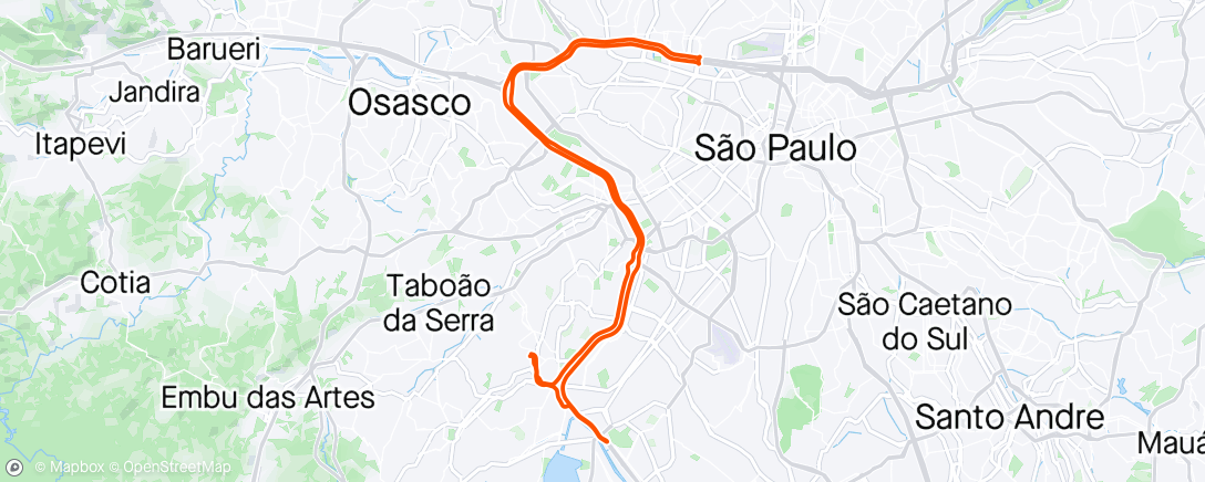 Map of the activity, CLAN Ponte do Limão