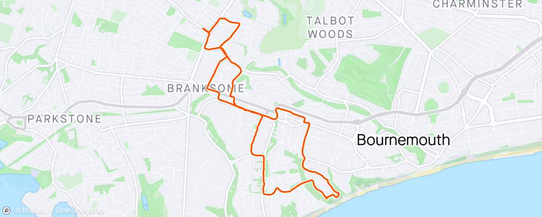 Map of the activity, First ride in months. Better on the knees than walking