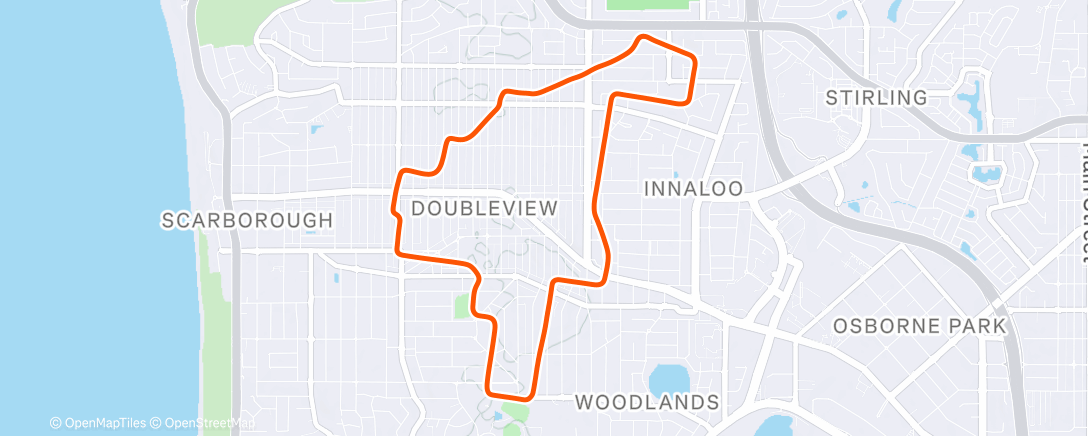 Map of the activity, MyWhoosh - Best of you