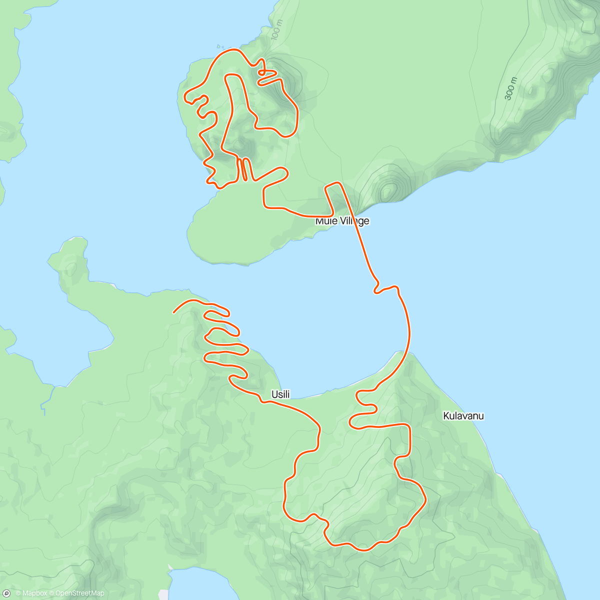 Map of the activity, Zwift in Watopia
